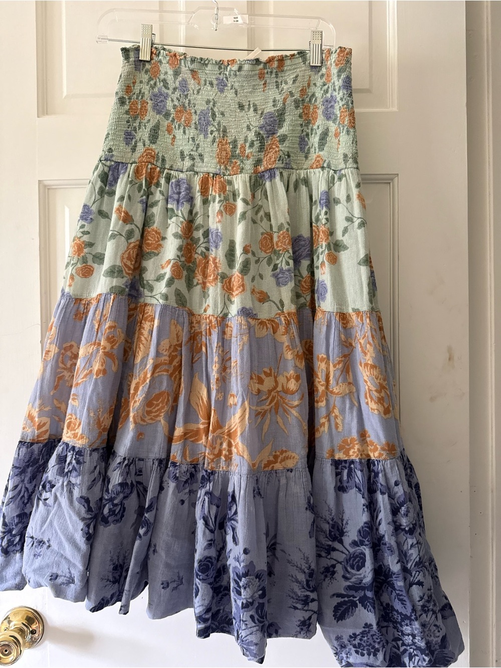 Free People Bubbles Only Convertible Maxi Skirt